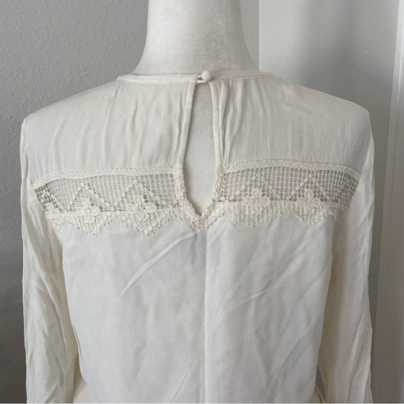 Saylor Leora White Lace Dress Medium From Revolve - Picture 7 of 13